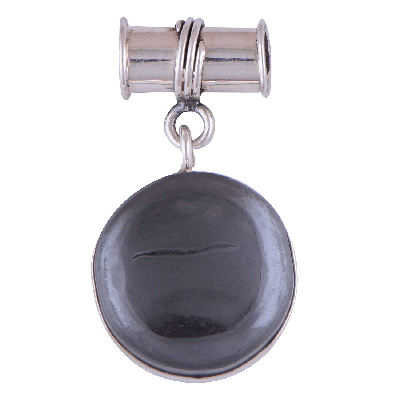 Gun Metal 925 Sterling Silver Pendant - R100482-7