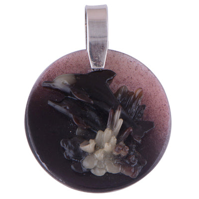 Shell 925 Sterling Silver Pendant - R100556-39