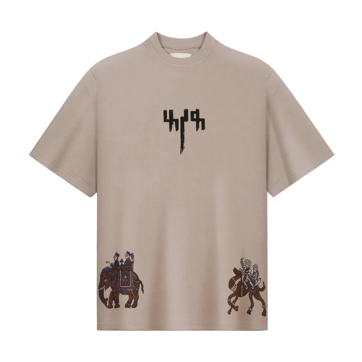 Baraat" Blockprinted T-shirt by FARAK