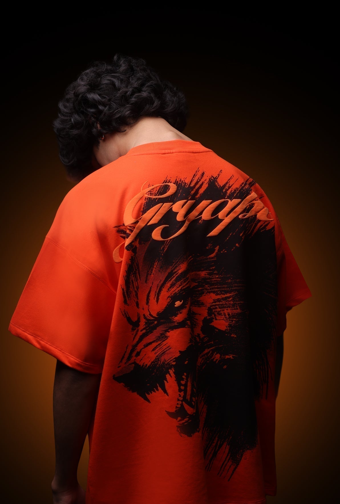 ORANGE HUNT T-SHIRT by GRYAPE