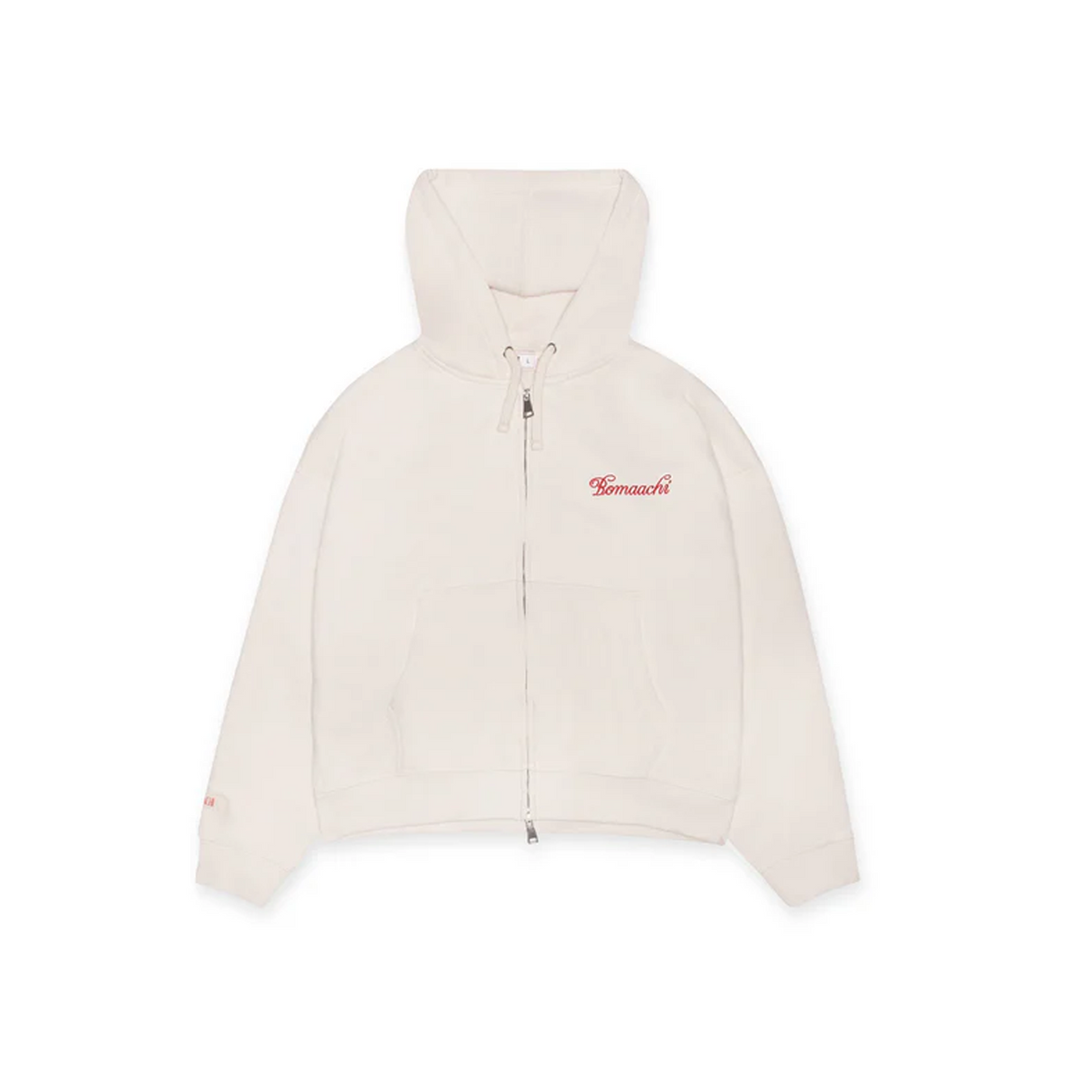 The Signature Rope Zip-Up - Cloud Dancer by BOMAACHI