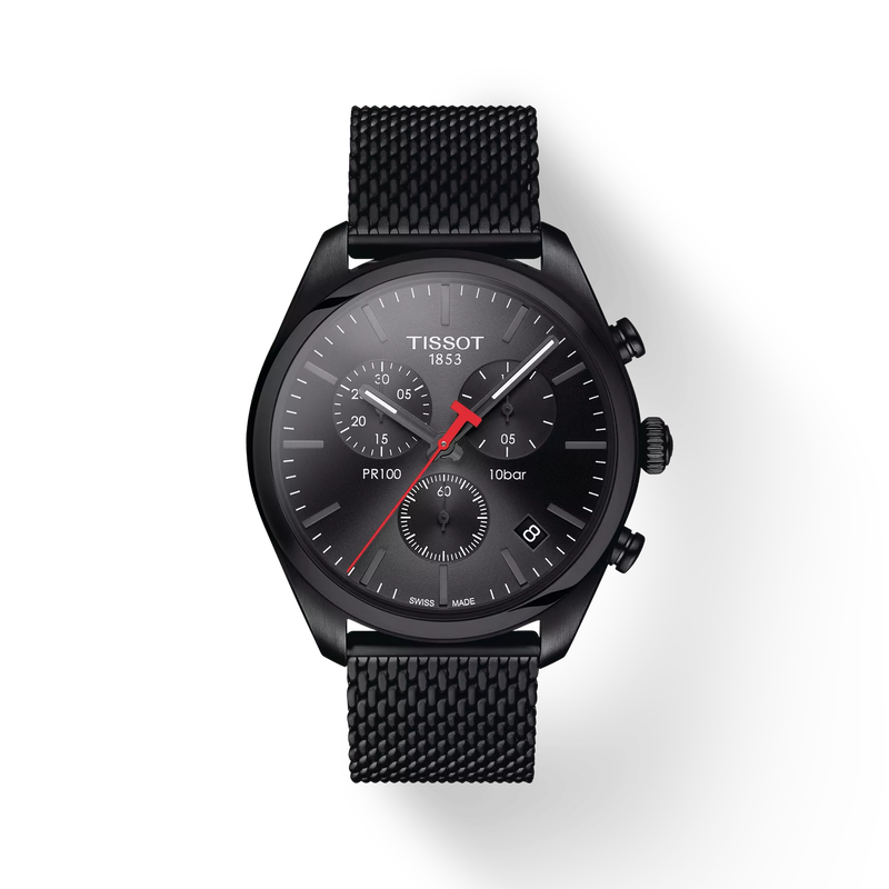 Men’s Tissot PR 100 T101.417.33.051.00 Quartz Chronograph Watch