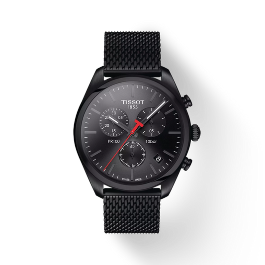 Men’s Tissot PR 100 T101.417.33.051.00 Quartz Chronograph Watch
