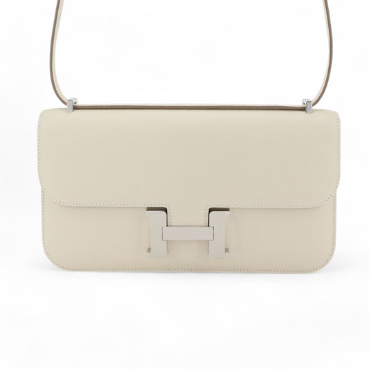 Hermès Constance Elan 2024 – Craie (10) Epsom with Palladium Hardware