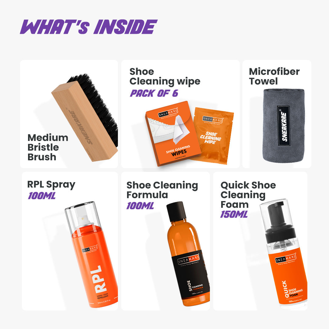 6 IN 1 Shoe Care Kit by Sneakare