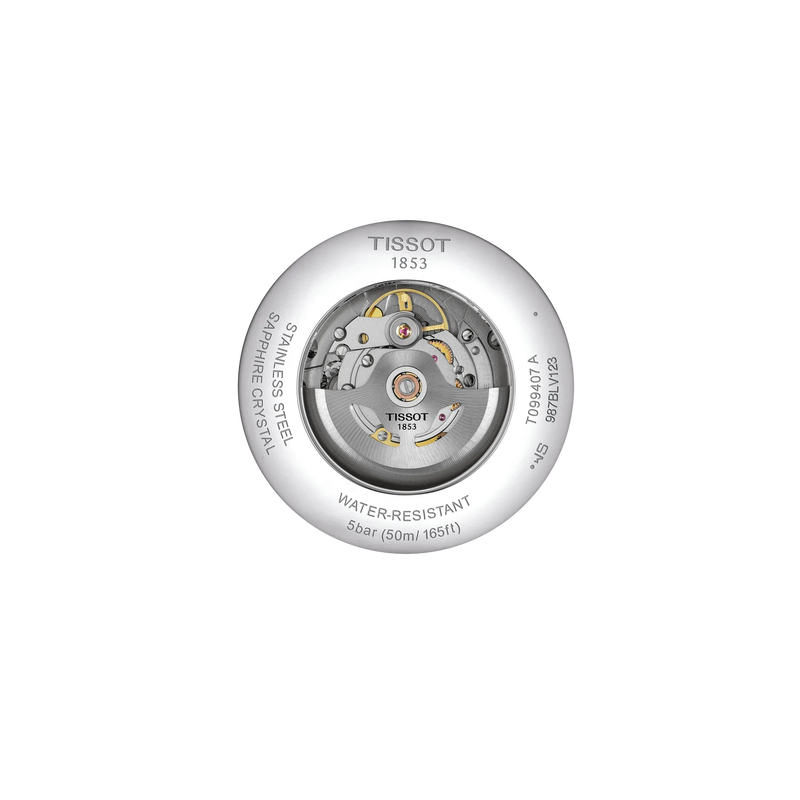 Men’s Tissot Chemin des Tourelles Powermatic 80 T099.407.16.048.00 Automatic Watch - Zeuskicks