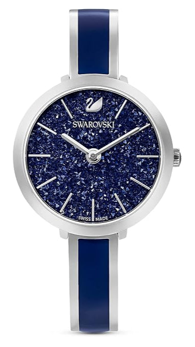 Swarovski Crystalline watch, Stainless Steel bracelet, Blue, Stainless Steel — product photo (5580533)