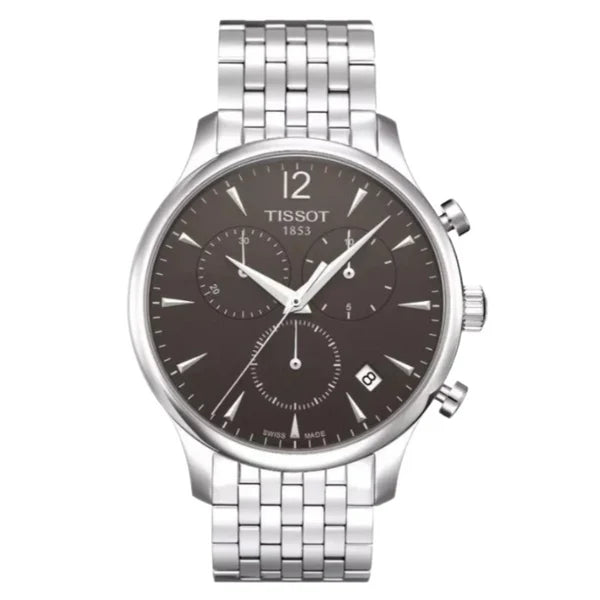 Men’s Tissot Tradition Chronograph 42mm T063.617.11.057.00 Quartz Watch - Zeuskicks