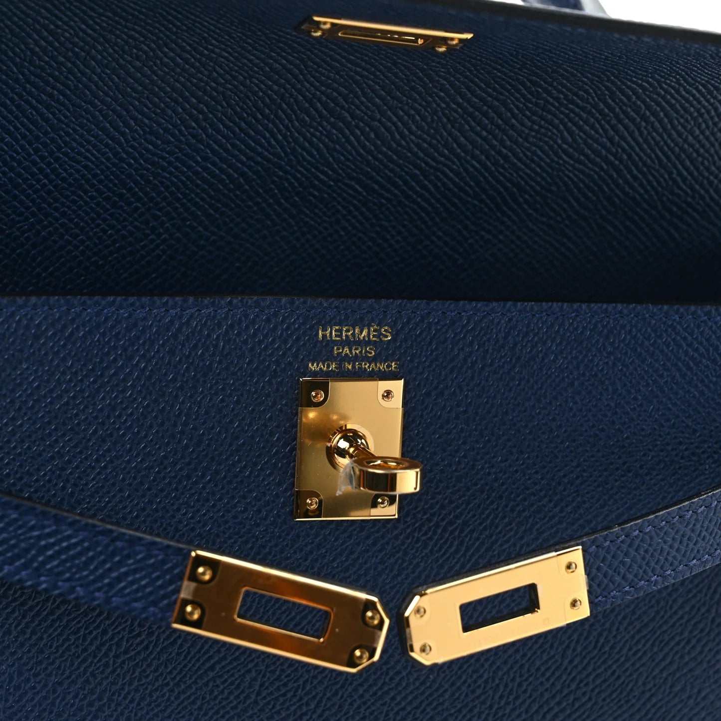 Hermès Kelly Sellier 25 – Epsom Leather in Bleu Navy with Gold Hardware - Zeuskicks