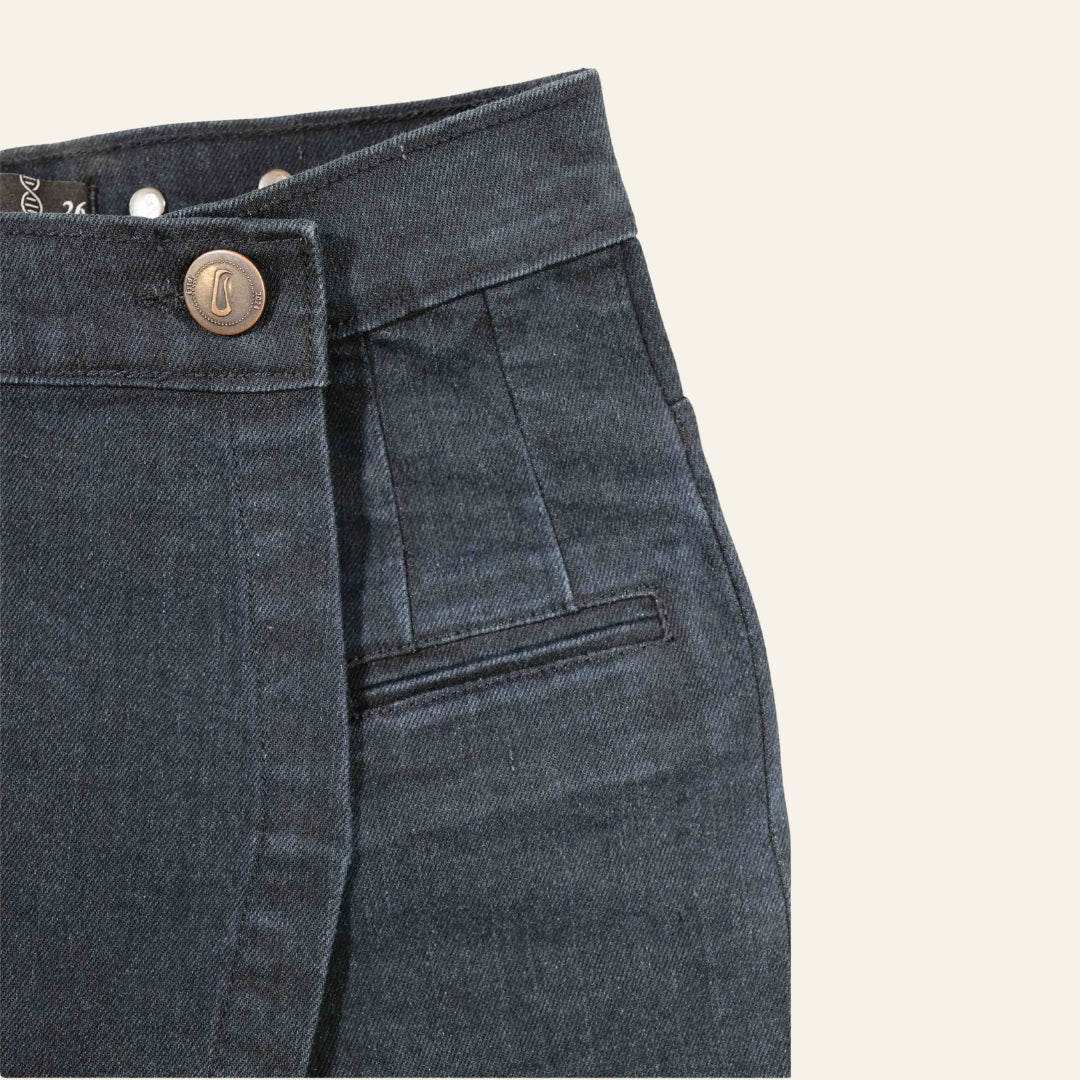 Women's Dark Selvedge Skort - Sailor by Old Gene