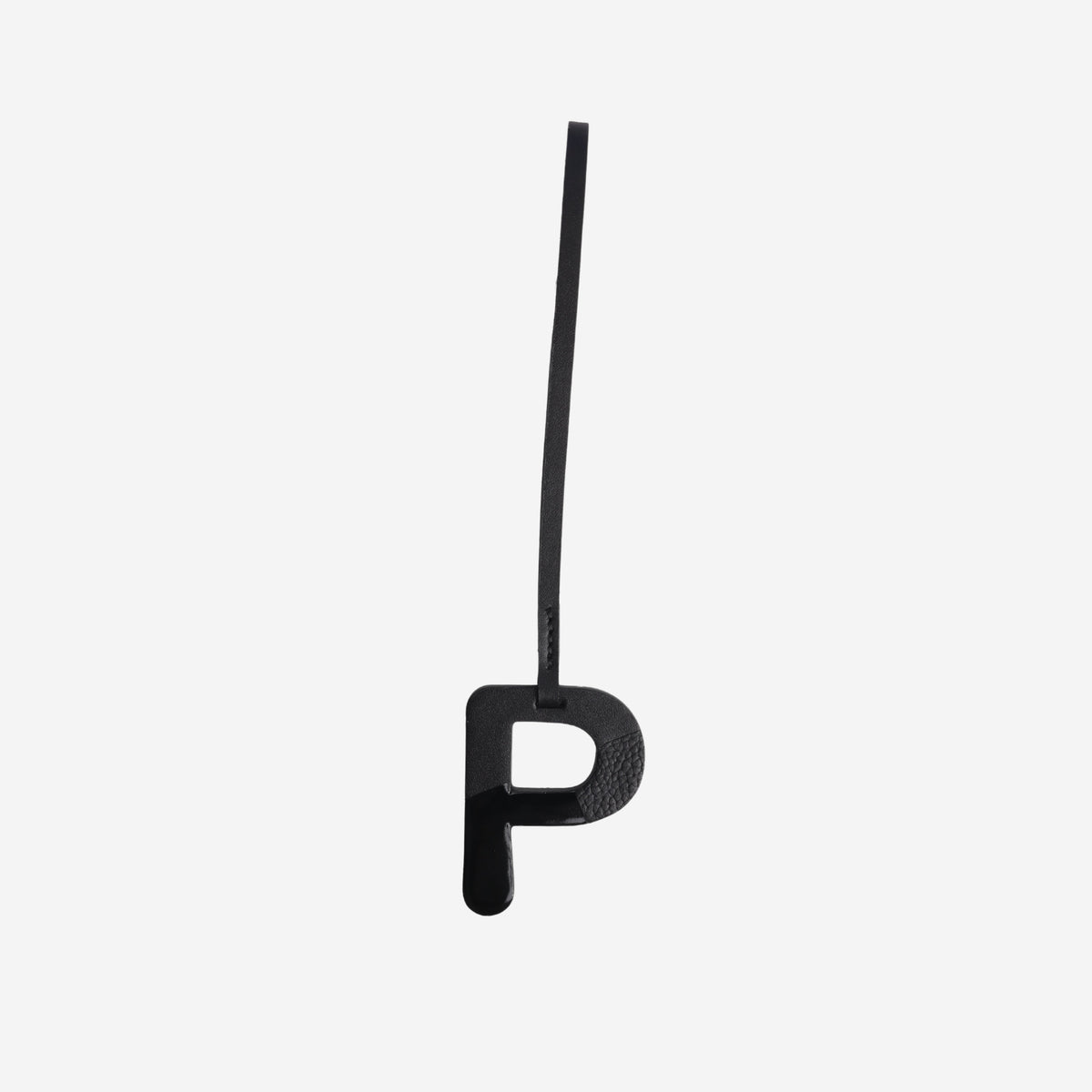 Alphabet Black Charm by leather charms