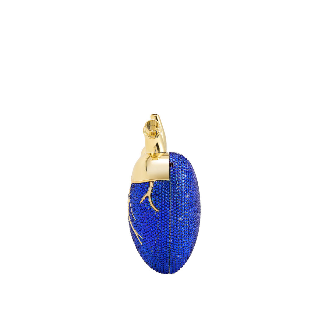 JW PEI Maren Artificial Crystal Heart Shaped Bag - Cobalt Blue by JW PEI