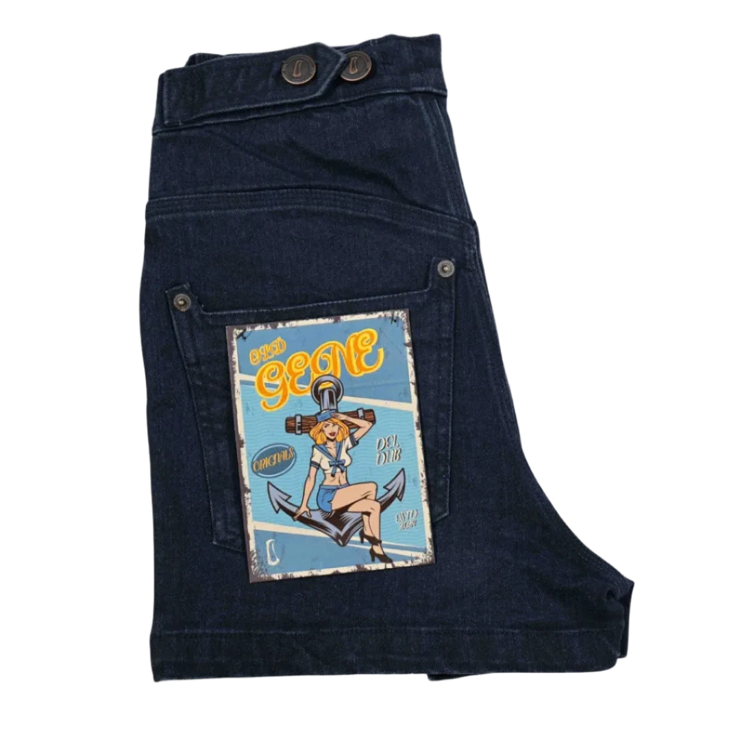 Women's Dark Selvedge Skort - Sailor by Old Gene