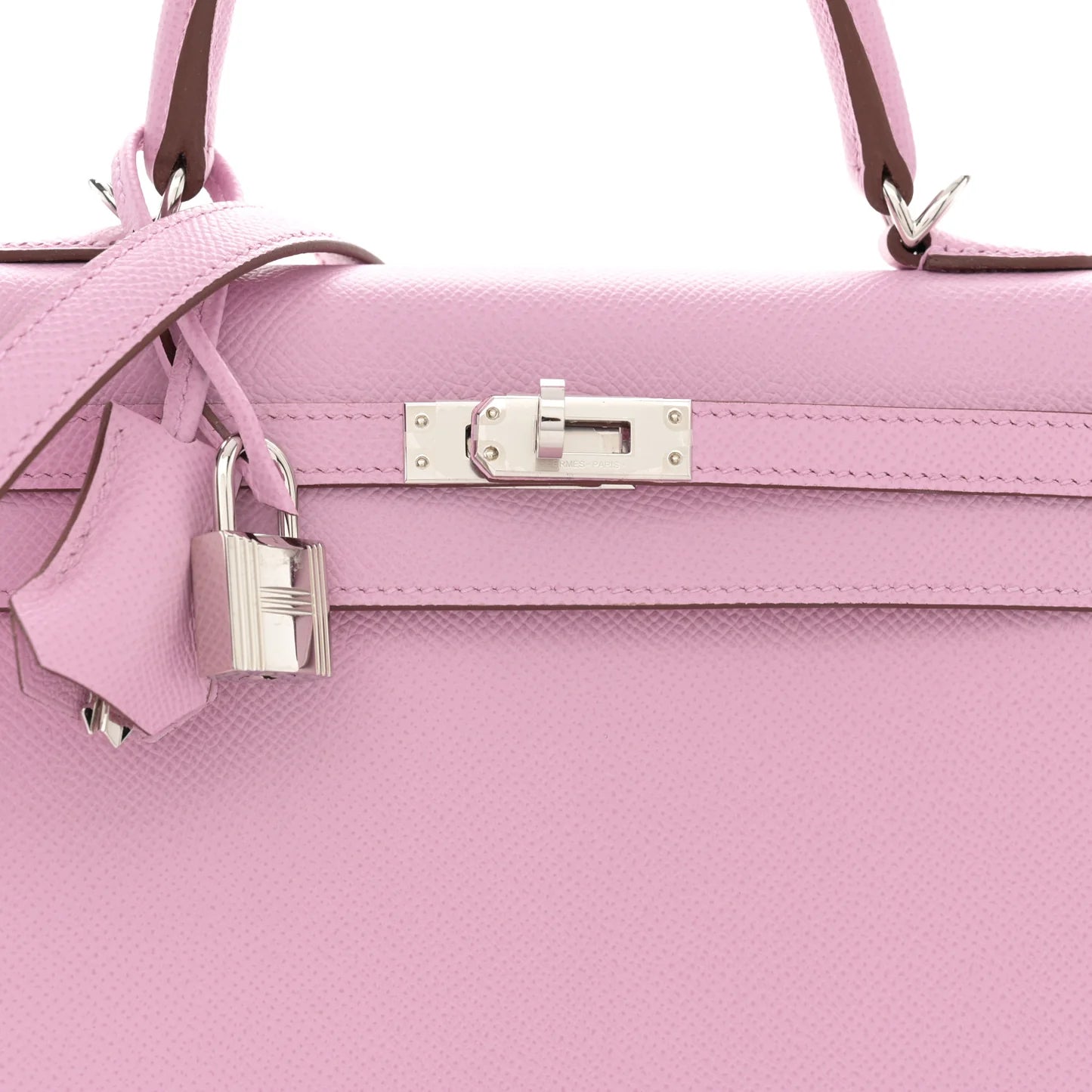 Hermès Kelly Sellier 25 – Epsom Leather in Mauve Sylvestre with Palladium Hardware - Zeuskicks