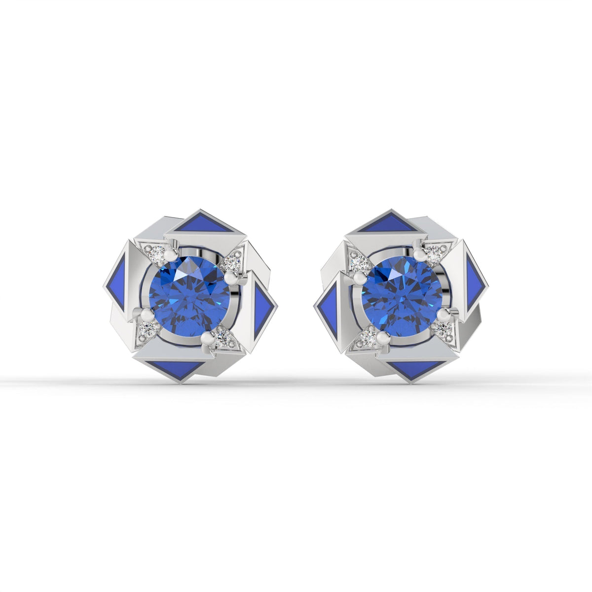 FORTIS STUDS (Blue) by The Noble Sculptor