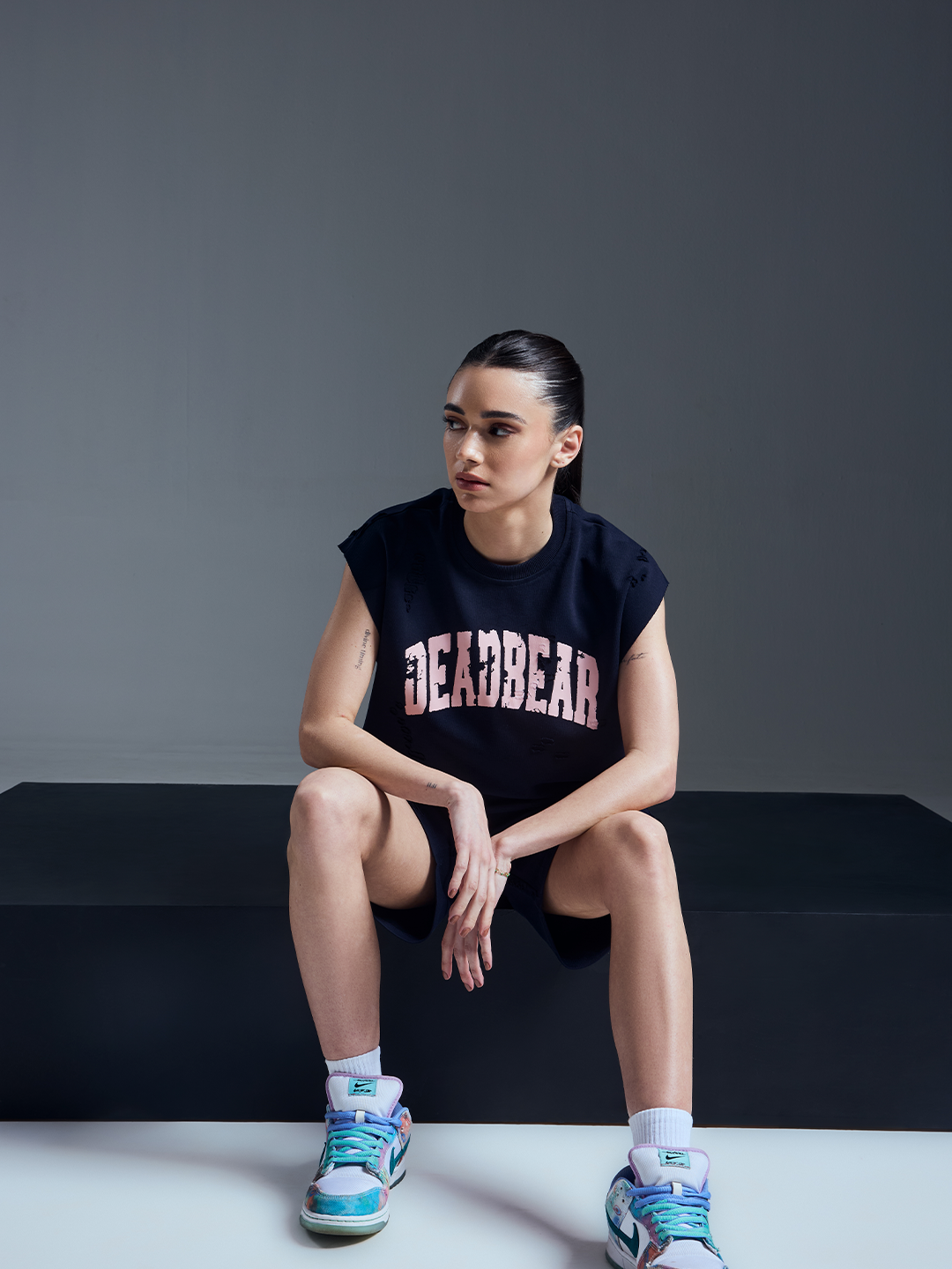 Distressed Navy Tank by DEADBEAR