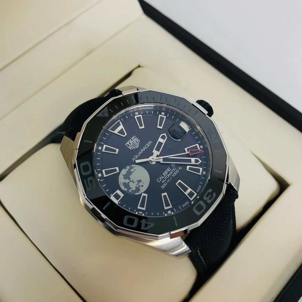 Tag Heuer Aquaracer Moon Black Dial