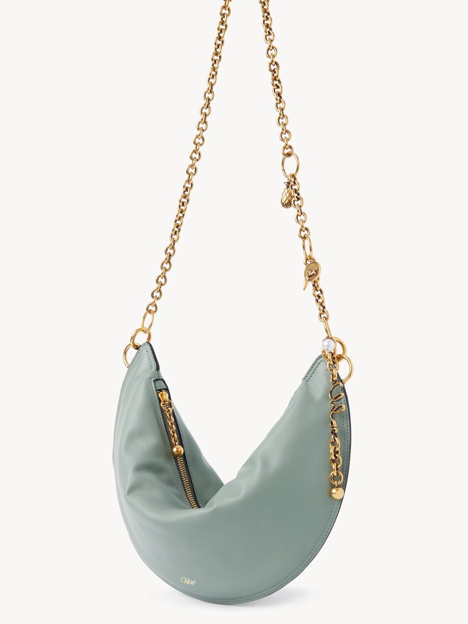 CHLOE Icons shoulder bag in soft leather Bluish Green by CHLOE