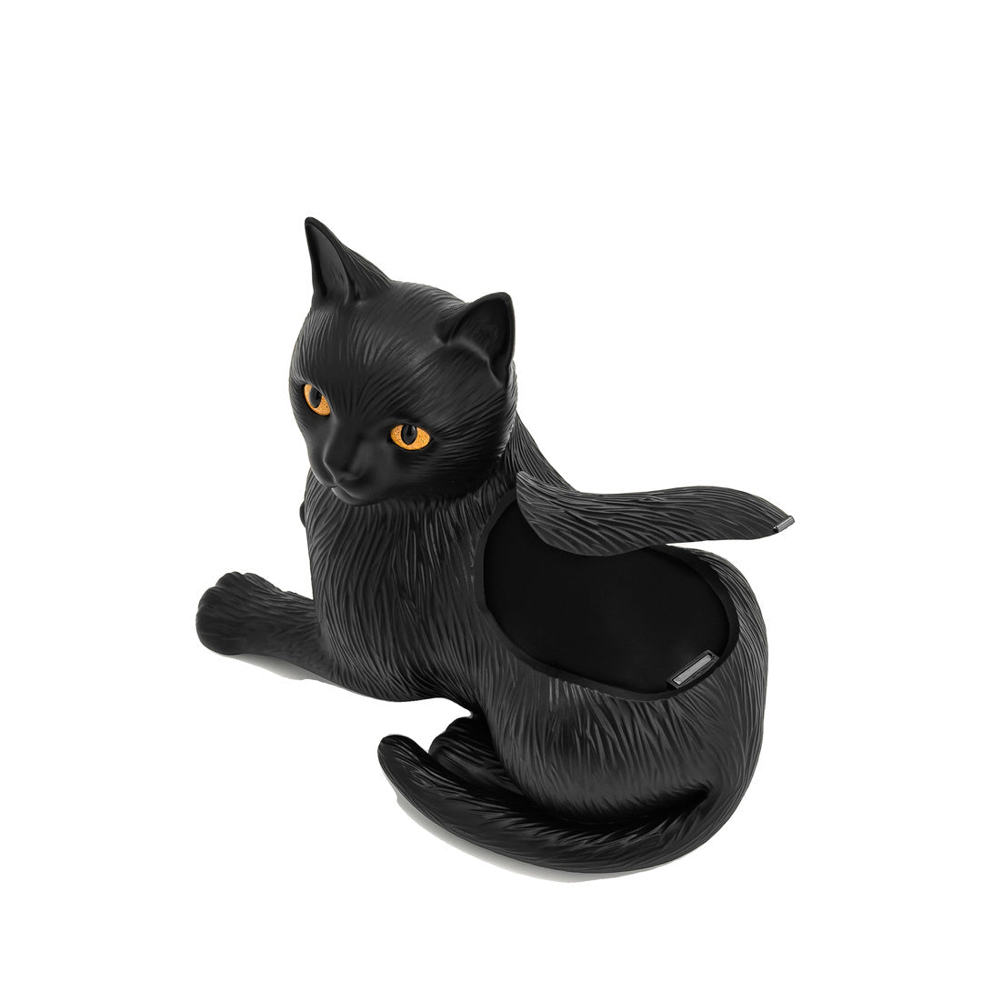 JW PEI Hedy Black Cat Clutch - Black by JW PEI