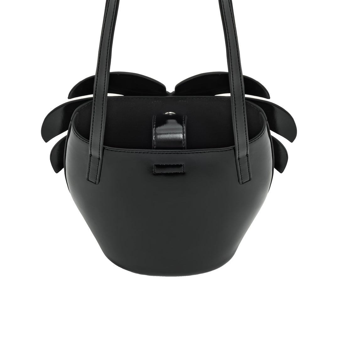 JW PEI Cecelia Leaf Shape Shoulder Bag - Black by JW PEI