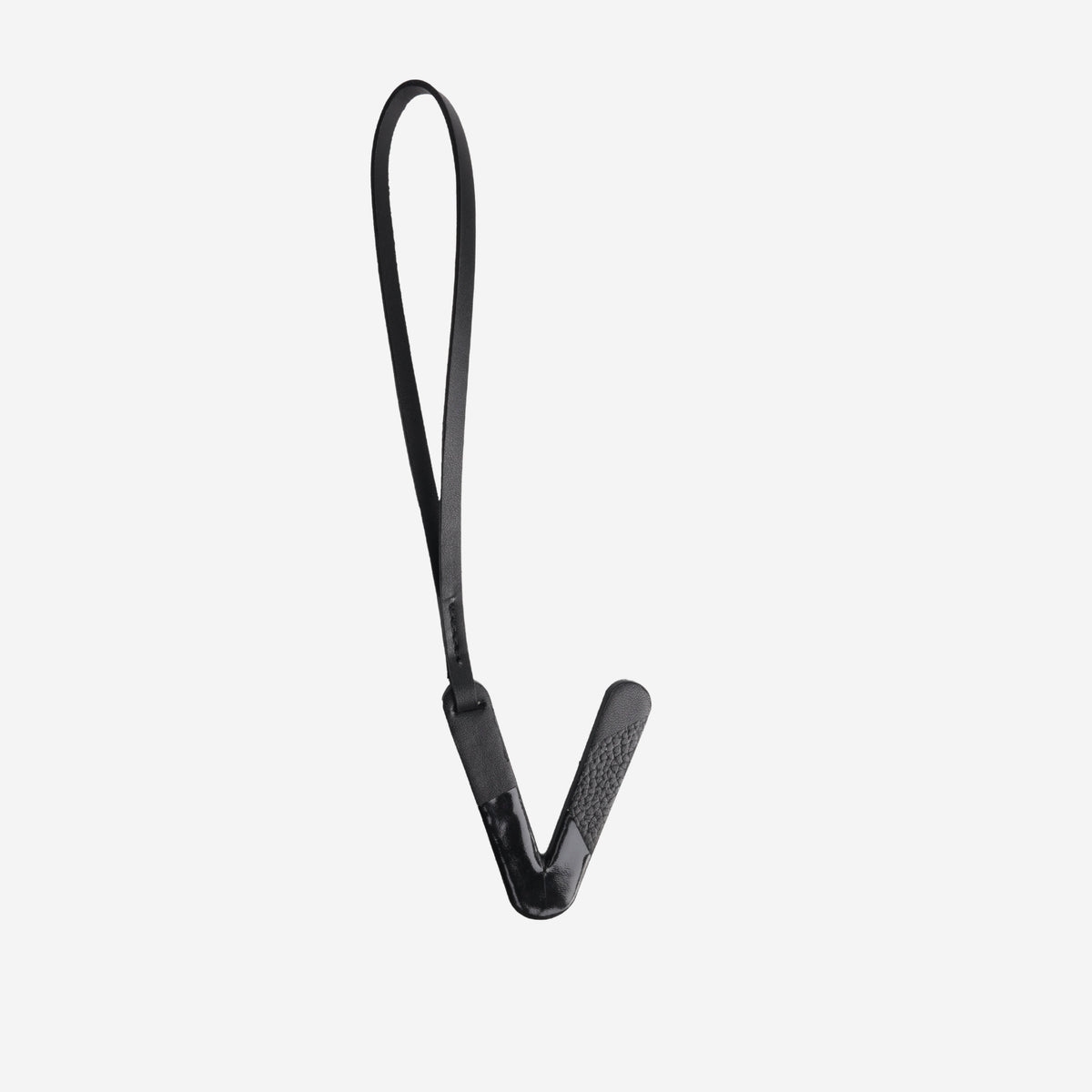 Alphabet Black Charm by leather charms