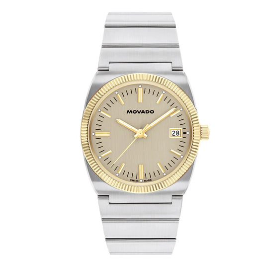 Men’s Movado 3650216 Grey Dial Quartz Watch