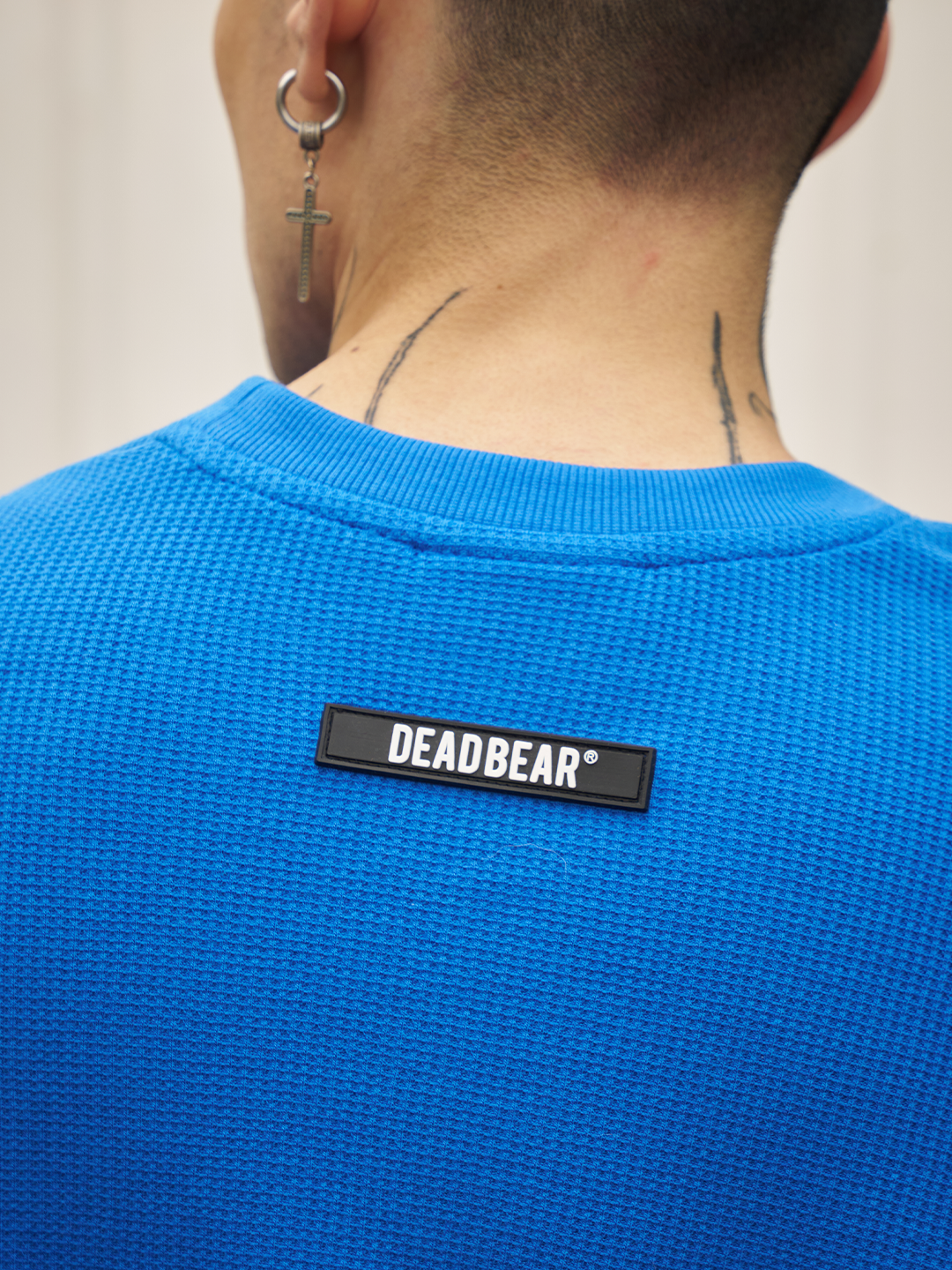 Waffle Tank Royal Blue by DEADBEAR