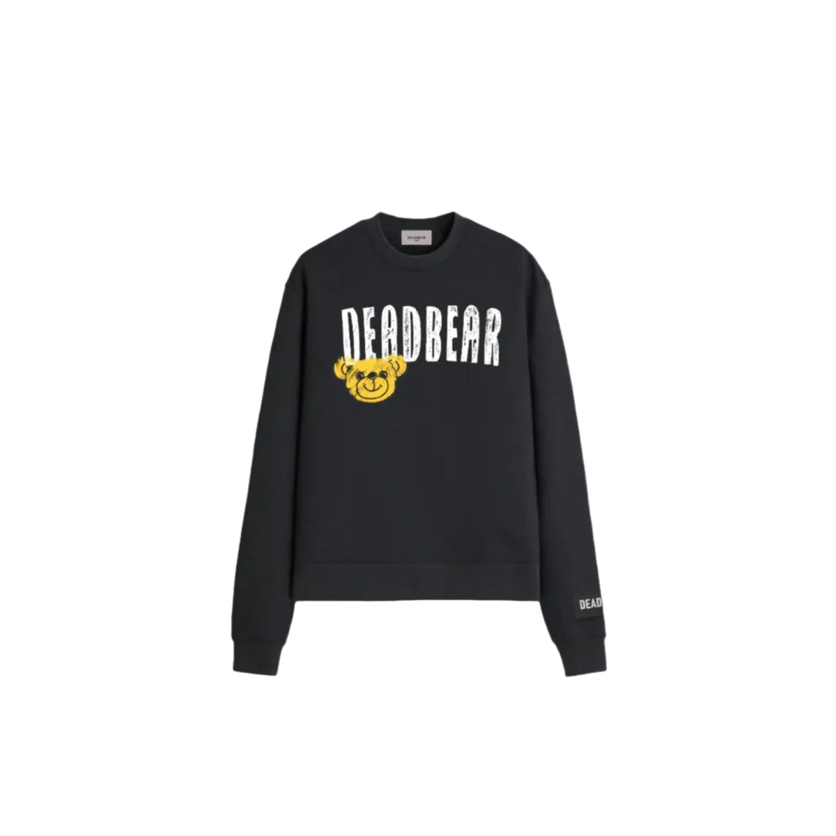Black Graphic Sweatshirt by DEADBEAR