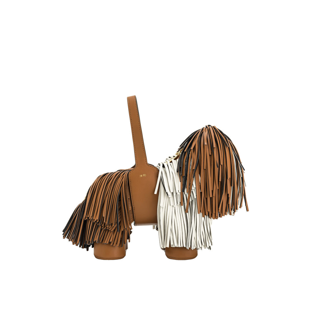 JW PEI Nita Puppy Shape Handbag - Brown by JW PEI