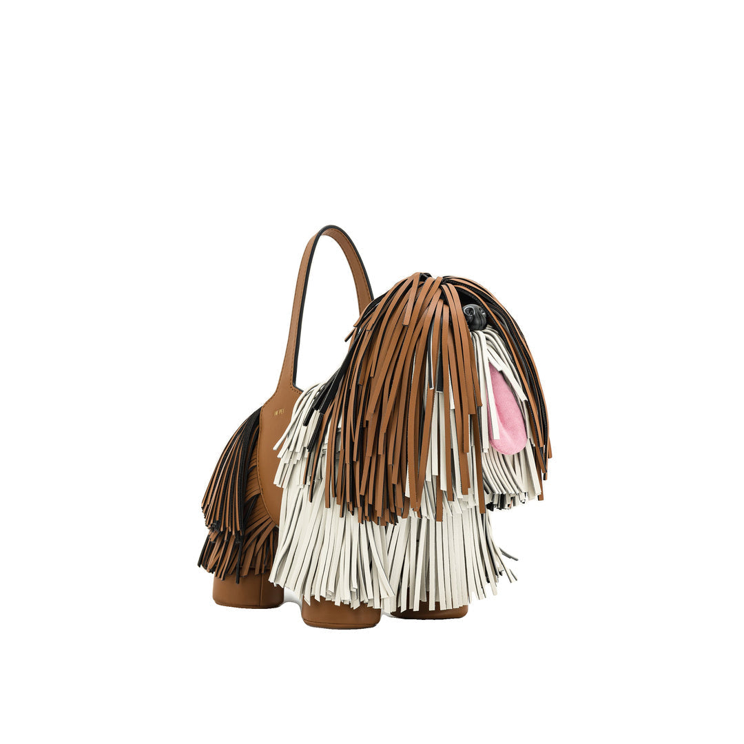 JW PEI Nita Puppy Shape Handbag - Brown by JW PEI
