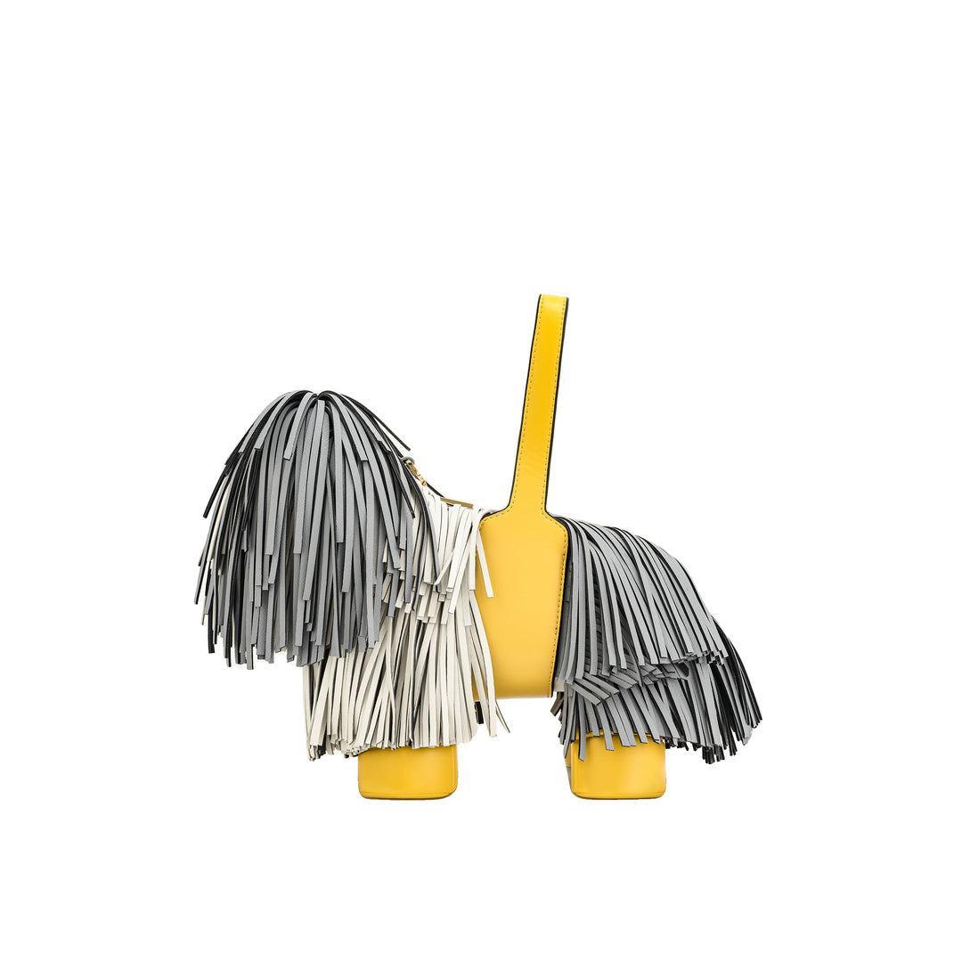 JW PEI Nita Puppy Shape Handbag - Gray by JW PEI