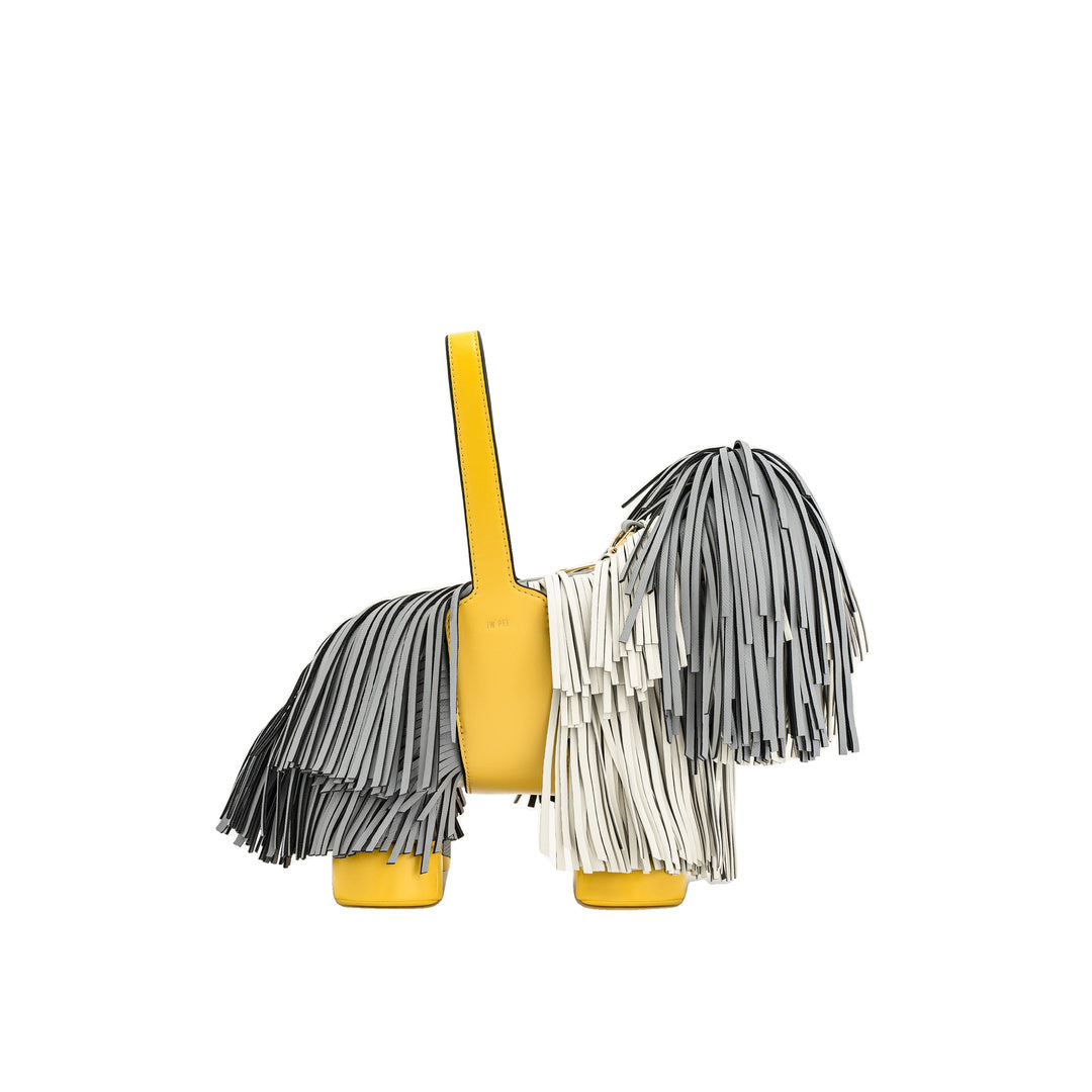 JW PEI Nita Puppy Shape Handbag - Gray by JW PEI
