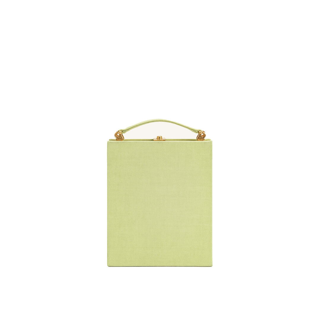 JW PEI Taya-Puppy Pattern Book Shape Clutch Bag - Light Green by JW PEI