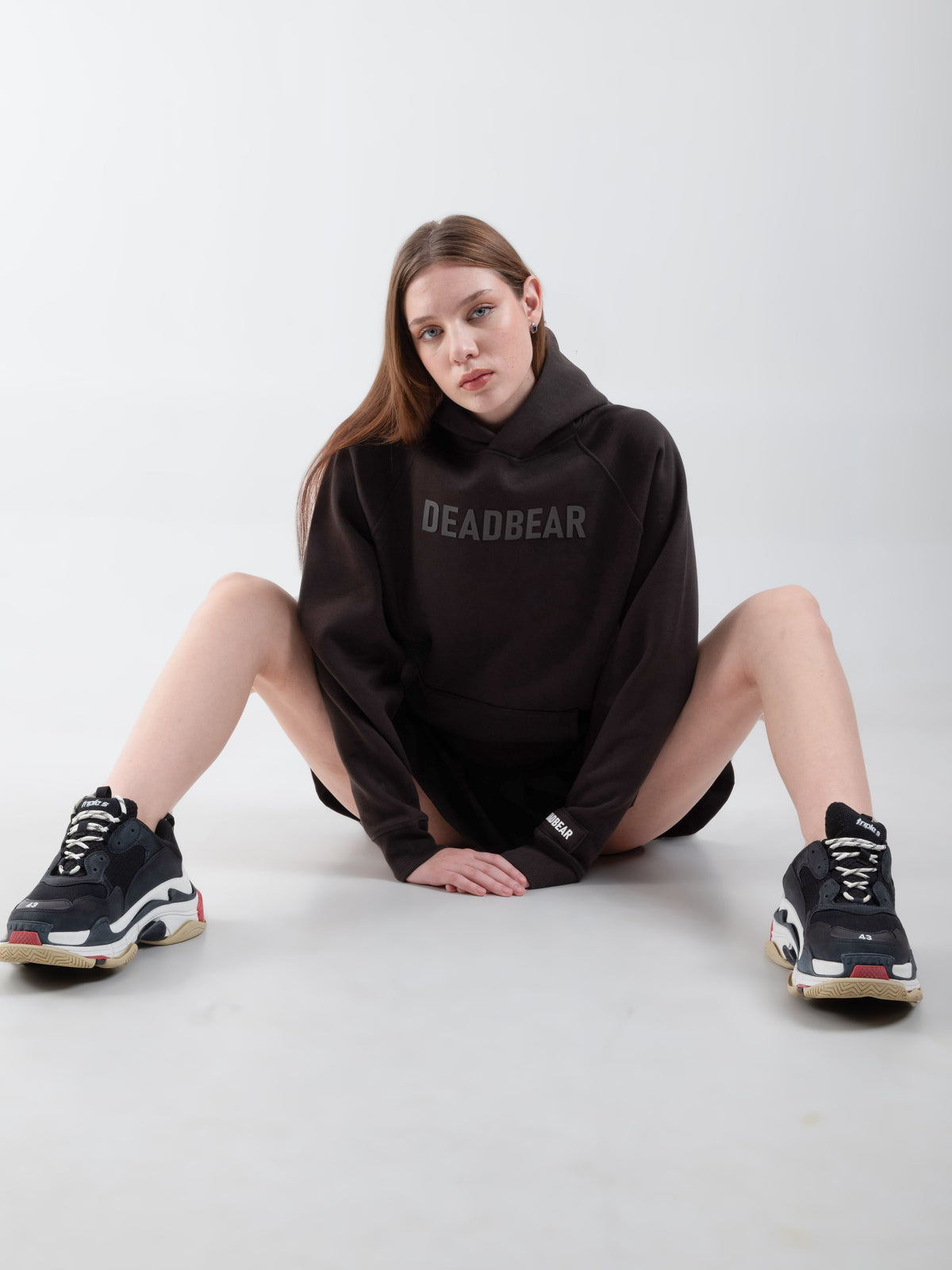 Basic Slate Grey Hoodie by DEADBEAR