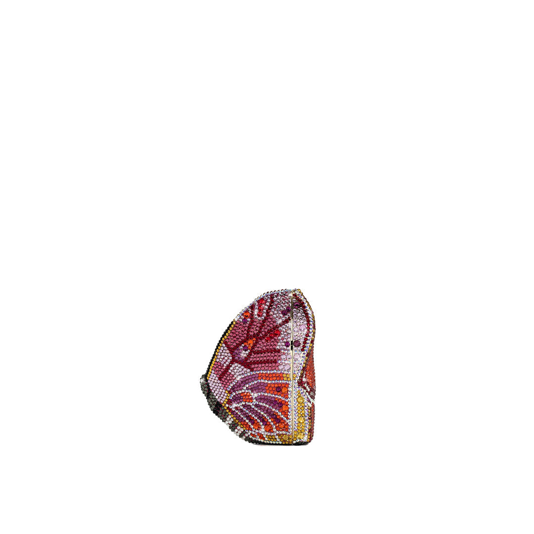 JW PEI Paisley Crystal Butterfly Clutch - Multicolor by JW PEI