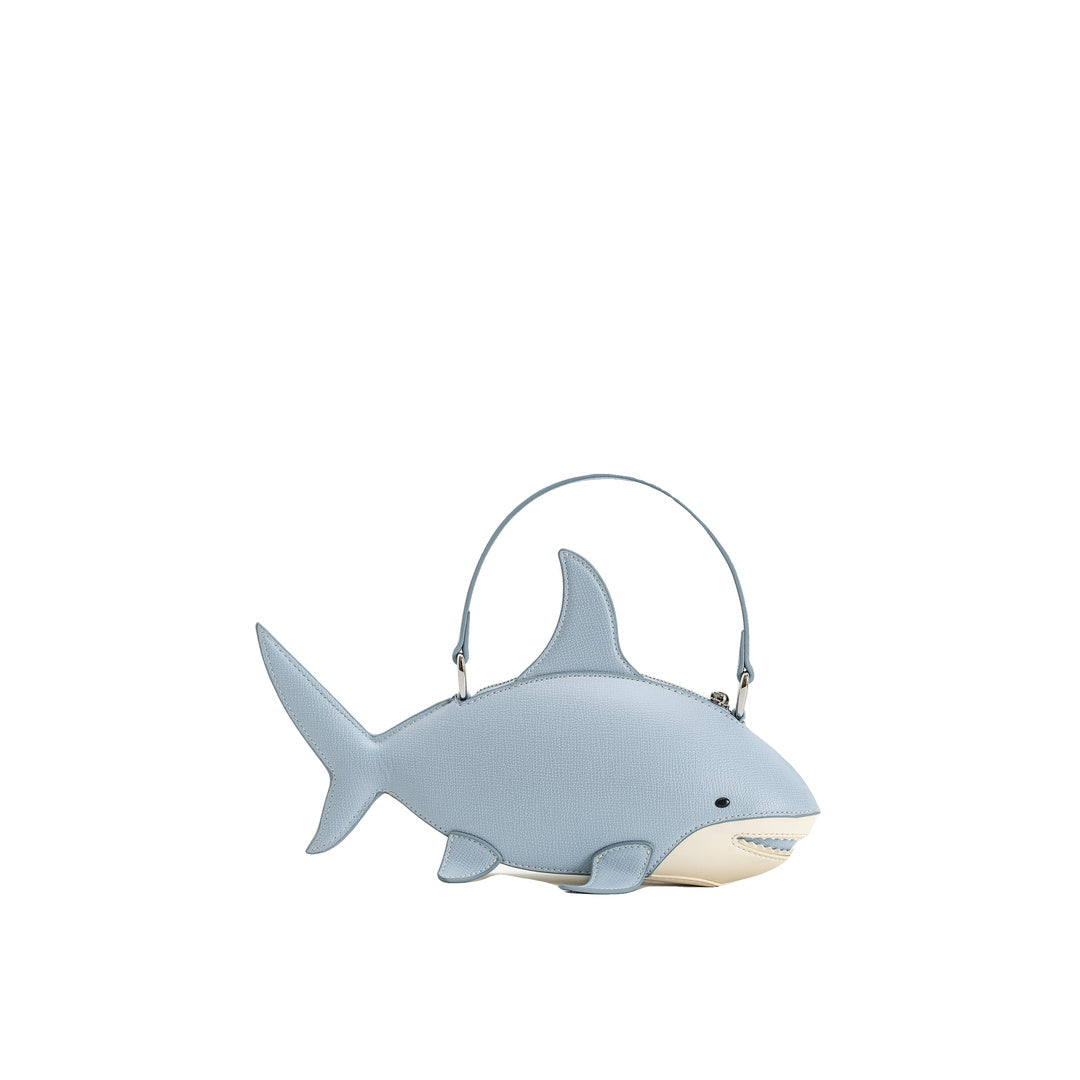 JW PEI Nerys Shark Look Top Handle Bag - Light Blue by JW PEI