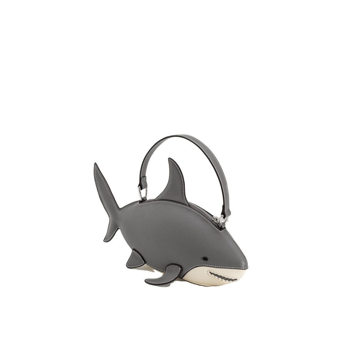 JW PEI Nerys Shark Look Top Handle Bag - Grey by JW PEI