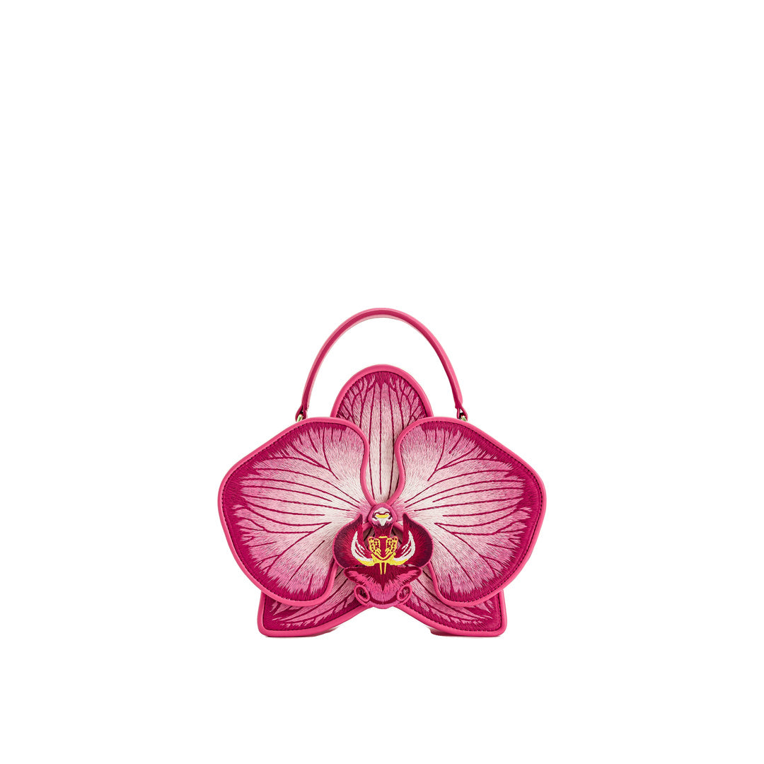 JW PEI Flora Orchid Shaped Top Handle Bag - Pink by JW PEI