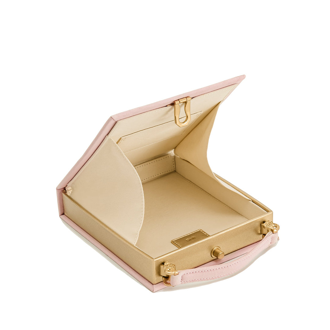 JW PEI Taya Orchid Motif Book Shape Clutch Bag - Pink by JW PEI