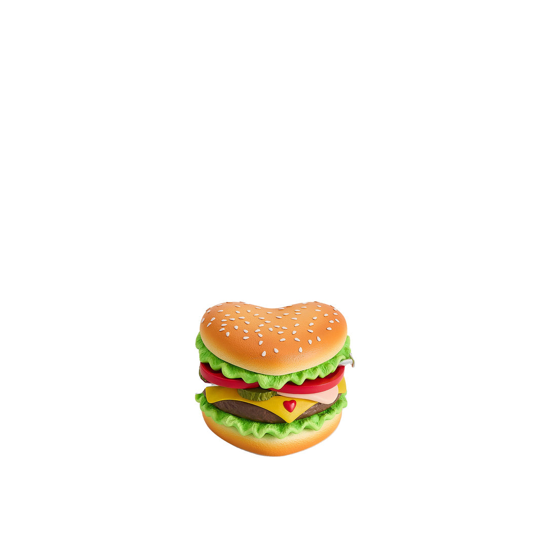 JW PEI Heart Burger Novelty Clutch Bag - Multicolor by JW PEI