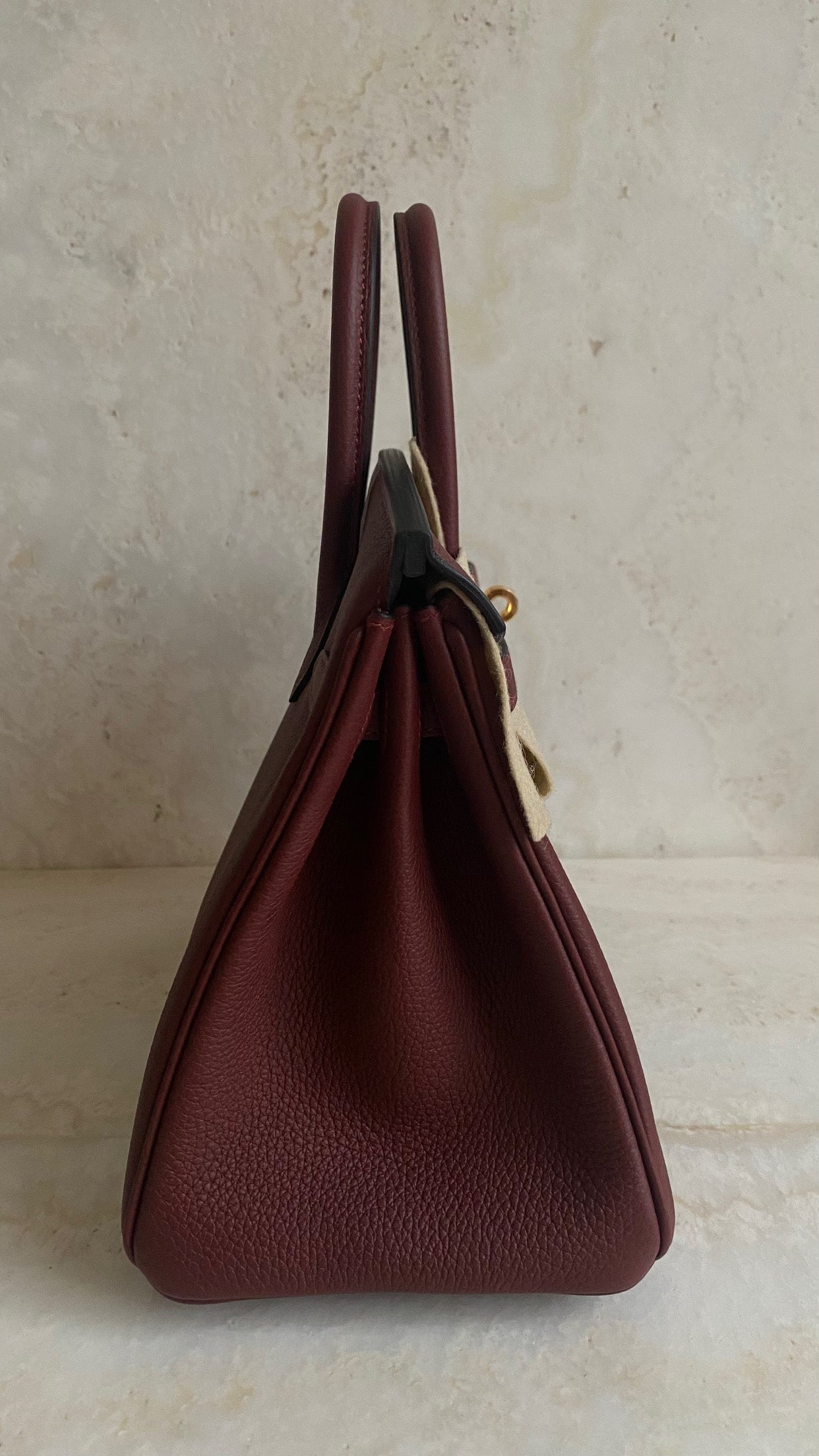 Hermès Birkin 25 – Rouge H Togo Leather with Palladium Hardware