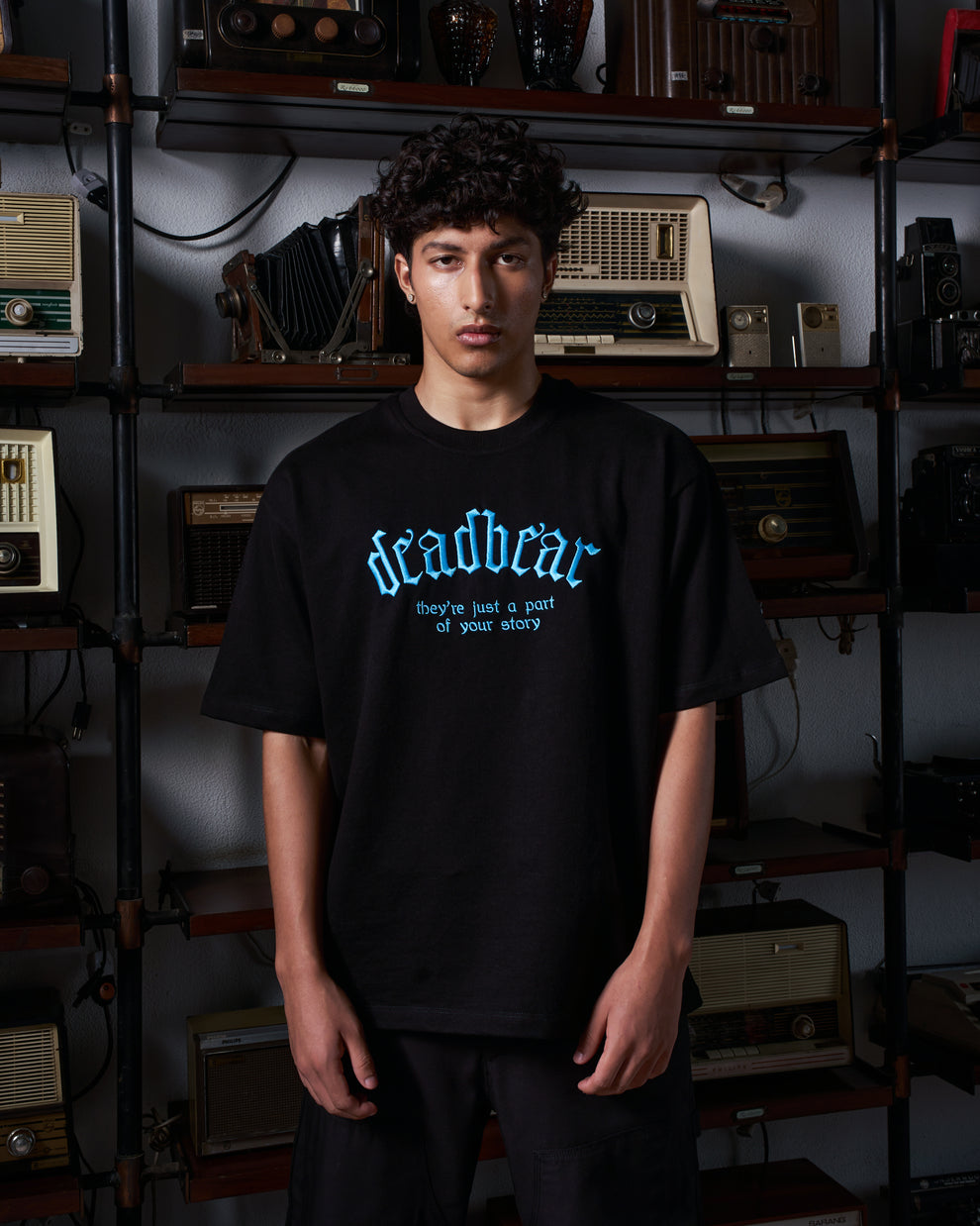 Phases Tee Black by DEADBEAR