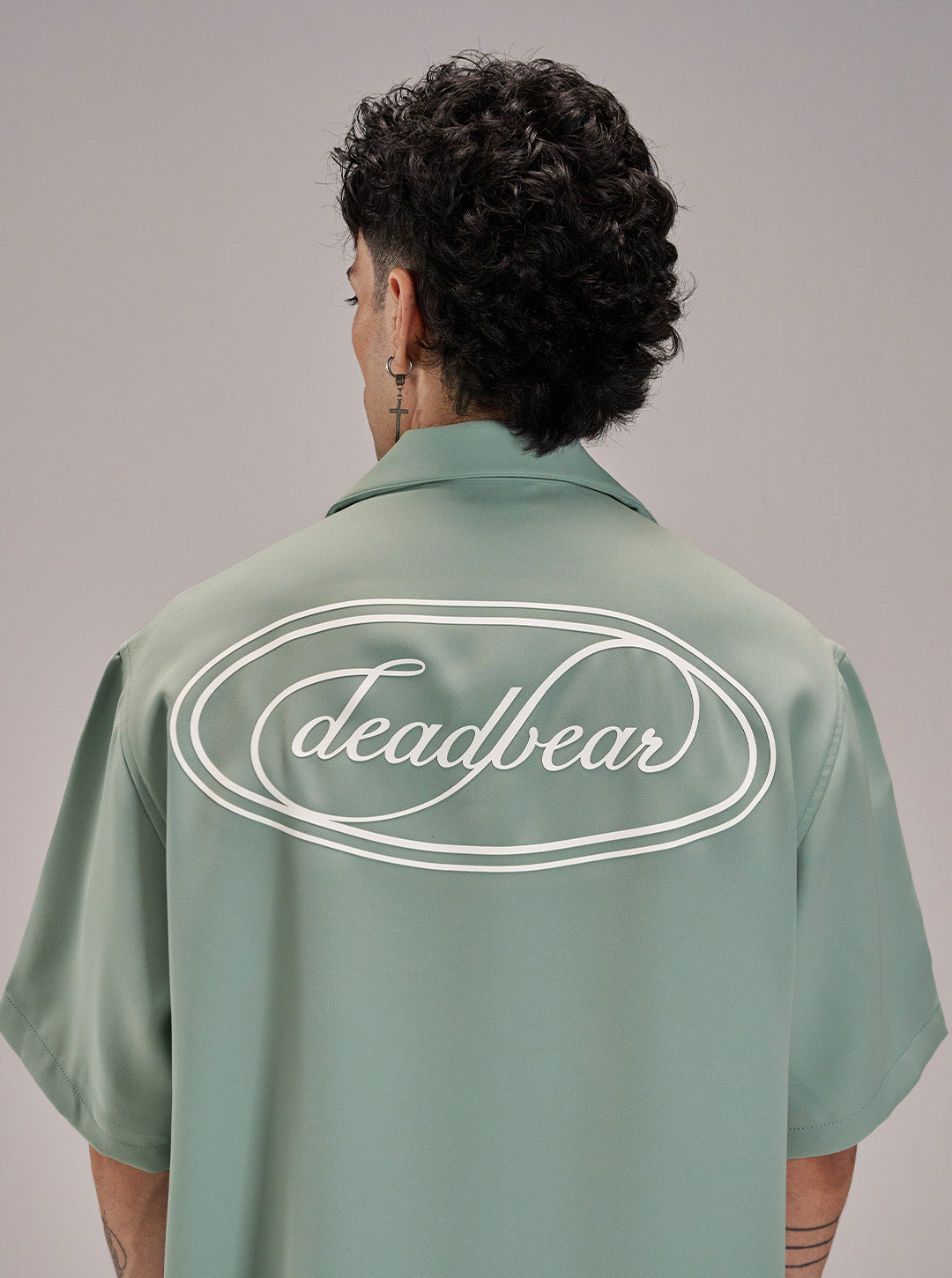 Signature Bowling Shirt Mint by DEADBEAR