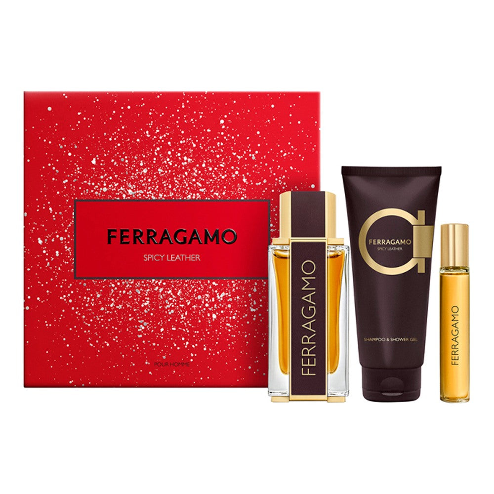 Spicy Leather Gift Set • 215ml