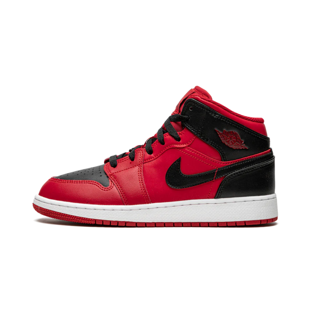 Jordan 1 Mid Reverse Bred (2021) (GS) by Nike Air Jordan