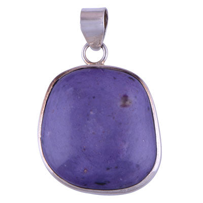 Charoite 925 Sterling Silver Pendant - R100183-5