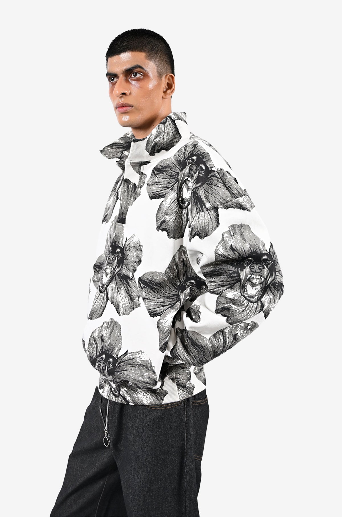 Canine sweatshirt - White by HUEMN