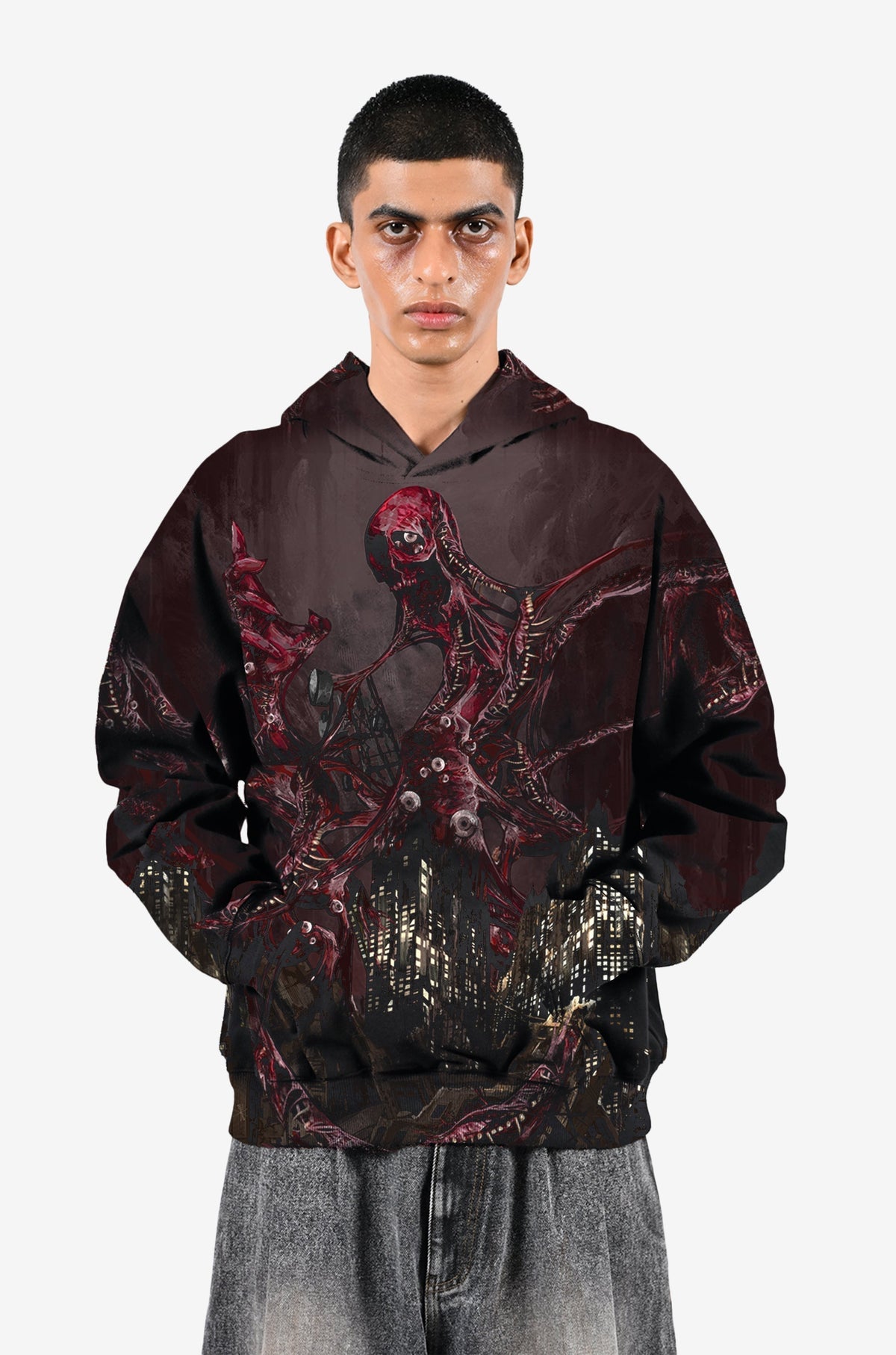 Monster Hoodie by HUEMN