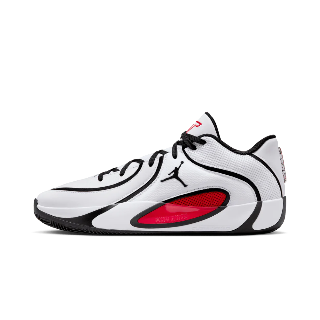 Jordan Tatum 4 White University Red by JORDAN