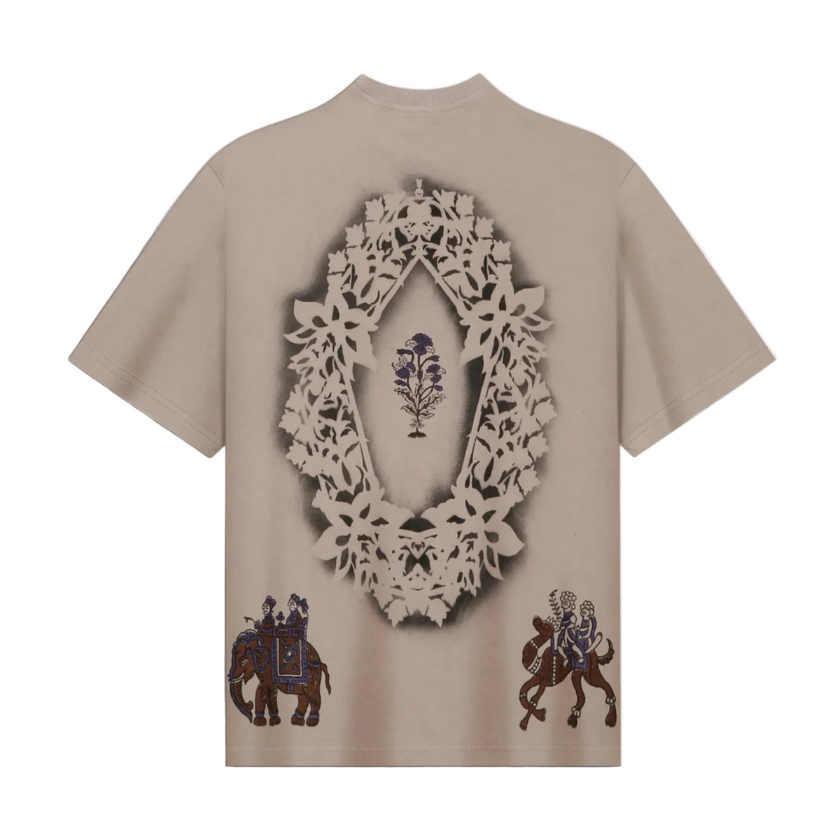 Baraat" Blockprinted T-shirt by FARAK